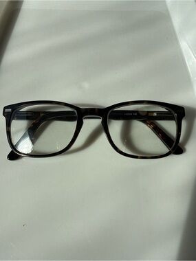 eight to eighty Milo tortoise square glasses, blue light fashion frames